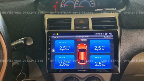 Màn hình DVD Android xe Toyota Vios 2008 - 2013 | Gotech GT6 New